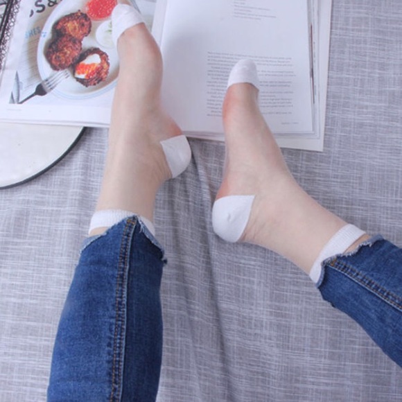 Transparent ankle socks - Picture 1 of 7